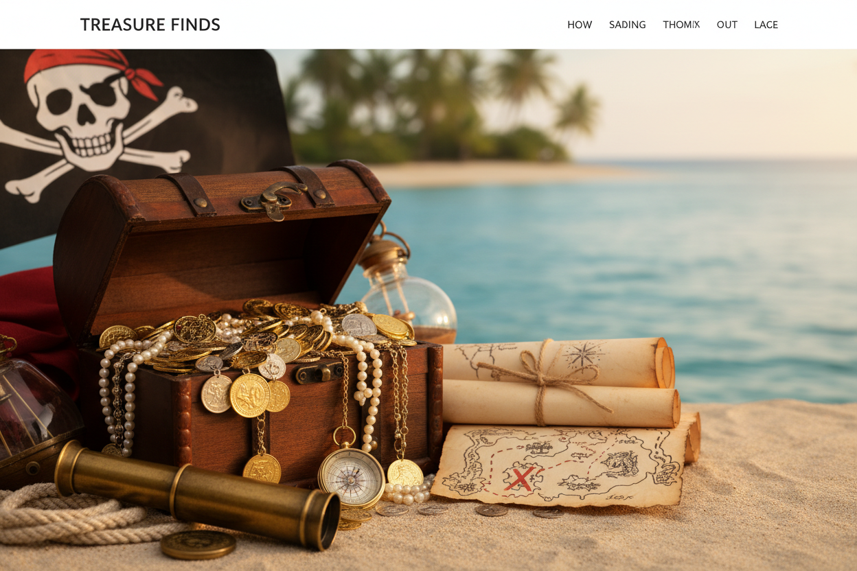 Pirate Treasure Theme for Treasure Finds
